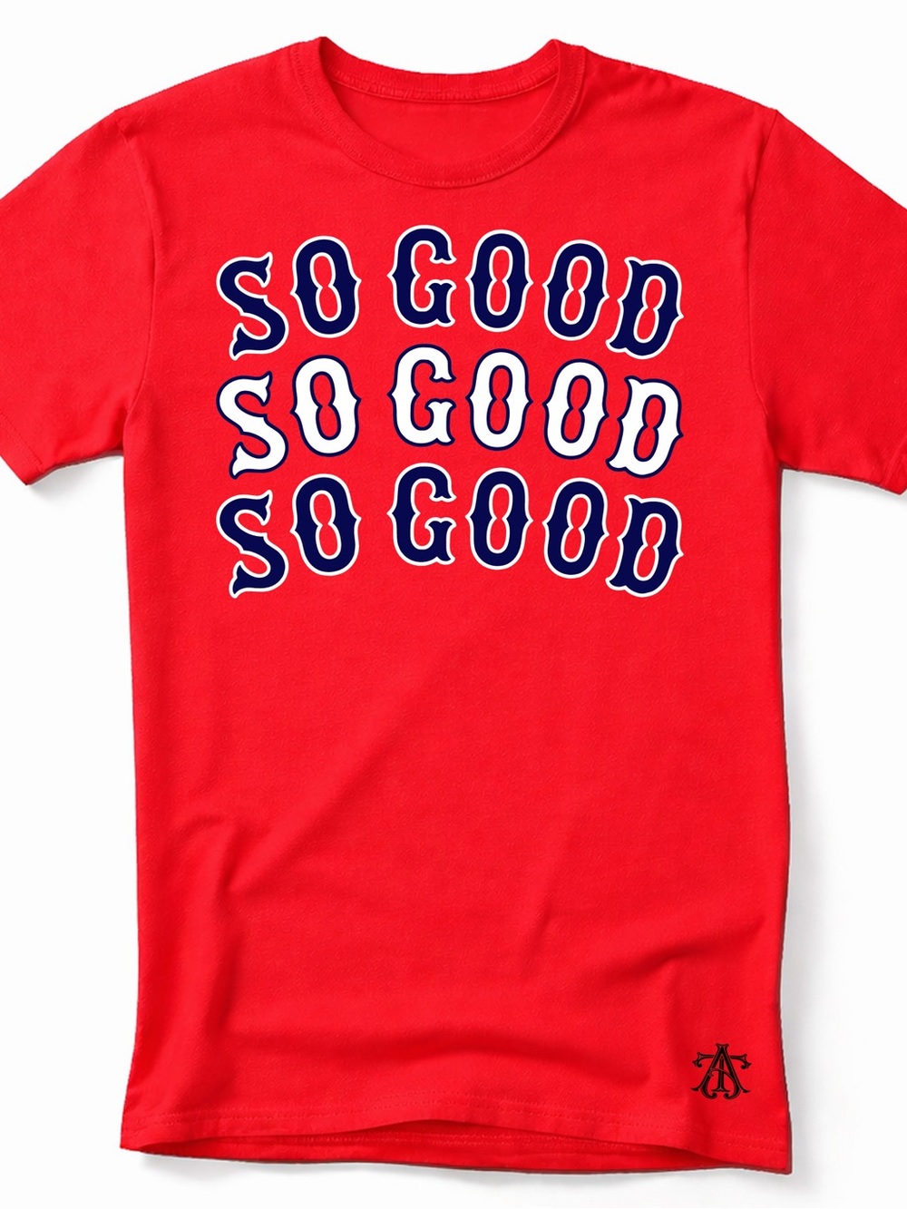 SO GOOD, Boston Red Sox themed T-Shirt - Adult & Kids sizes available